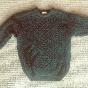 100% Wool Carraigdonn Irish Fisherman Sweater